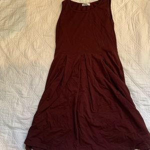 styleword dress, newer, size-M, red, flowy